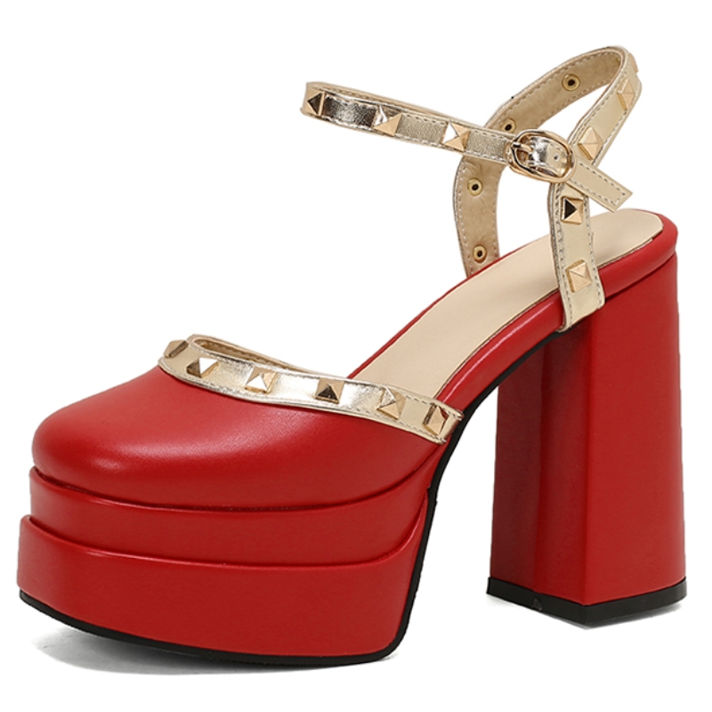 Women Shoes Black - Элитные летние туфли на высоком каблуке