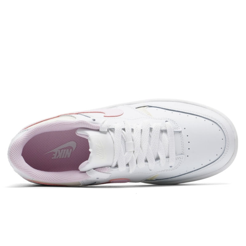 Women Shoes Running Nike - Женские кроссовки Nike бело-розовые низкие для