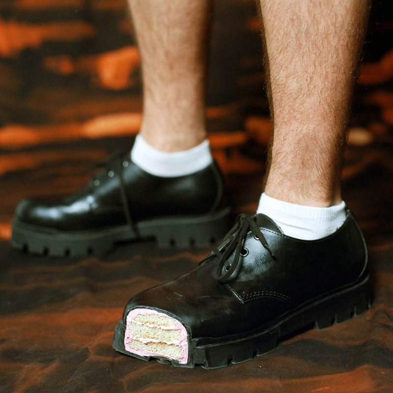 Women Shoes Black - Туфли дерби на толстой подошве, черные