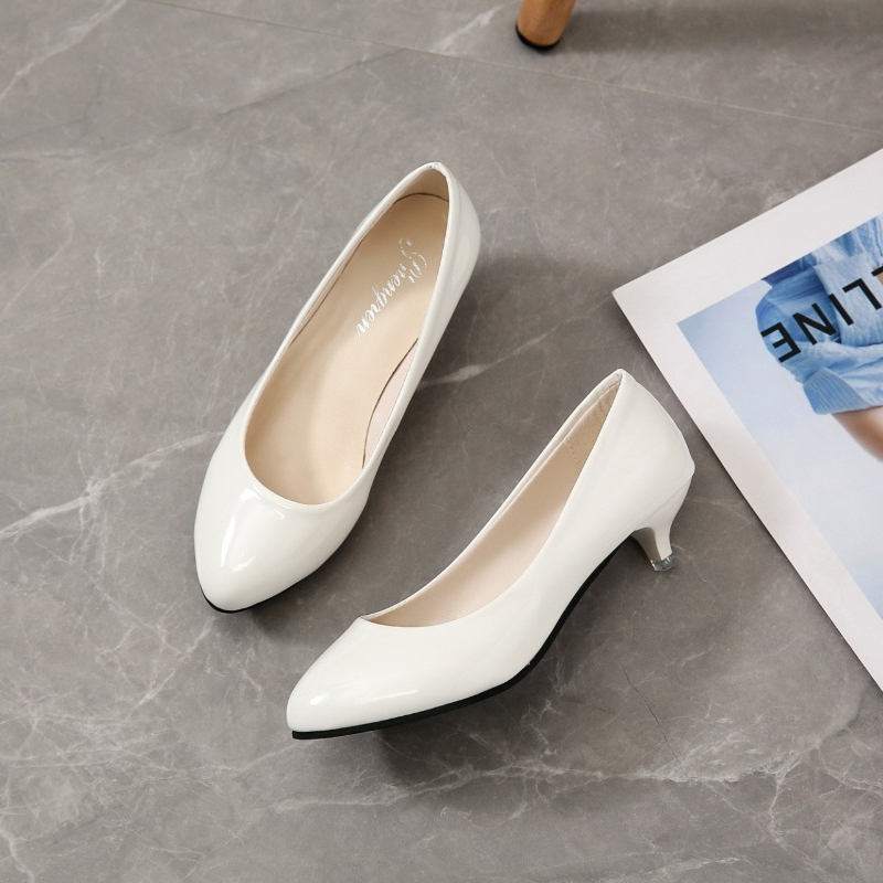 Женские туфли на среднем каблу – обзор и цена Women Shoes Black
