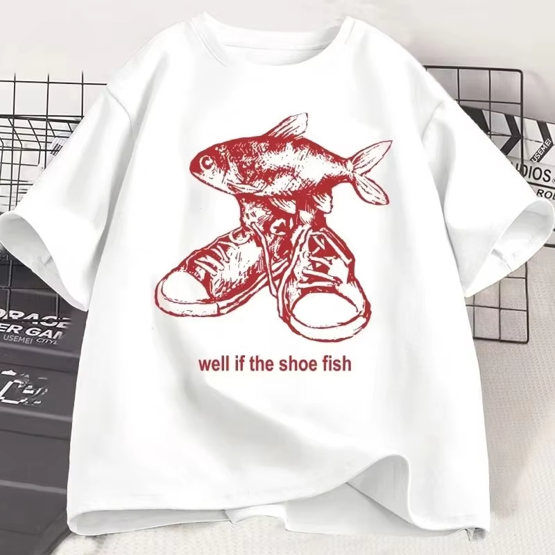 Футболка с принтом Shoe Fish C – обзор и цена Women'S Shoes In The 90S