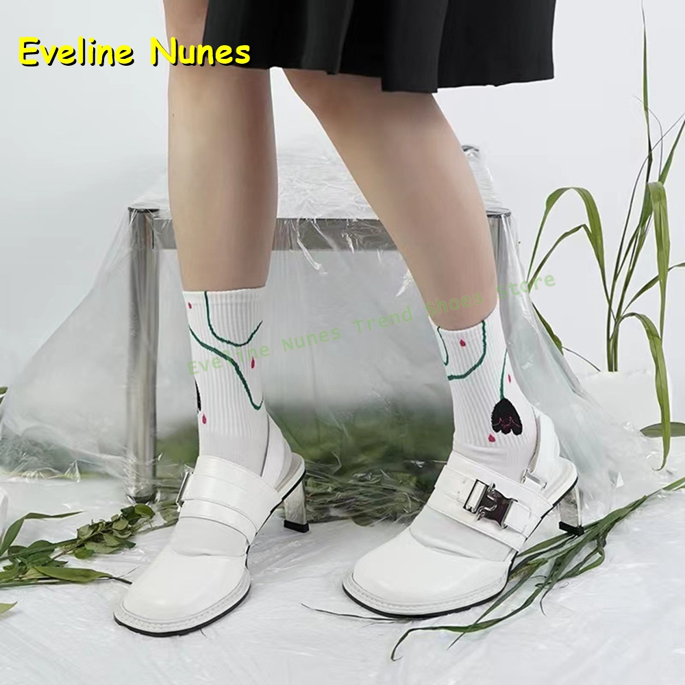 Женские черные босоножки-мюли  – обзор и цена Square Toe Mule