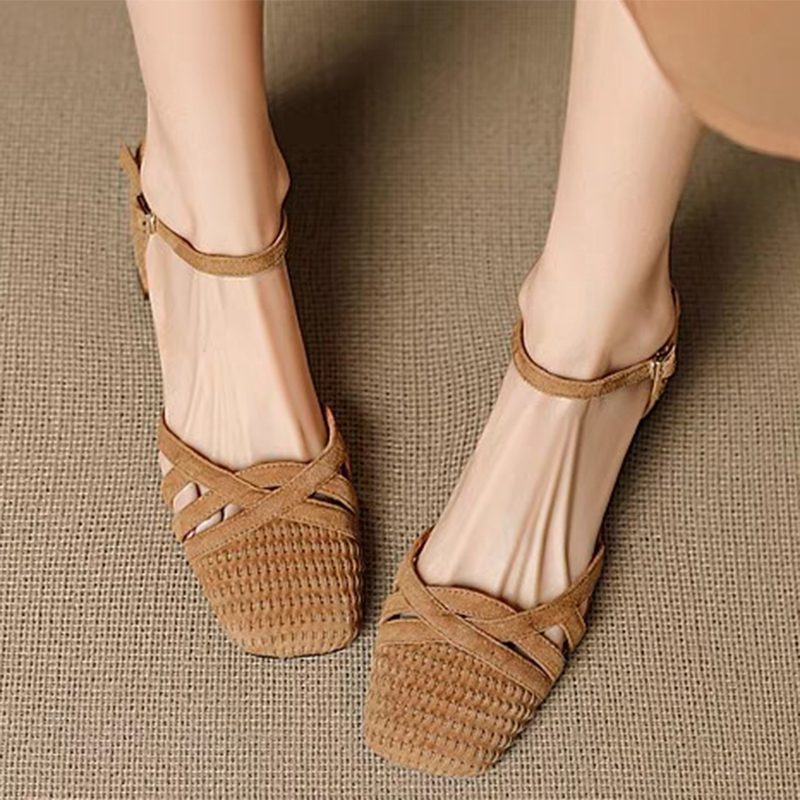 Женские плетеные босоножки на  – обзор и цена Square Toe Mule