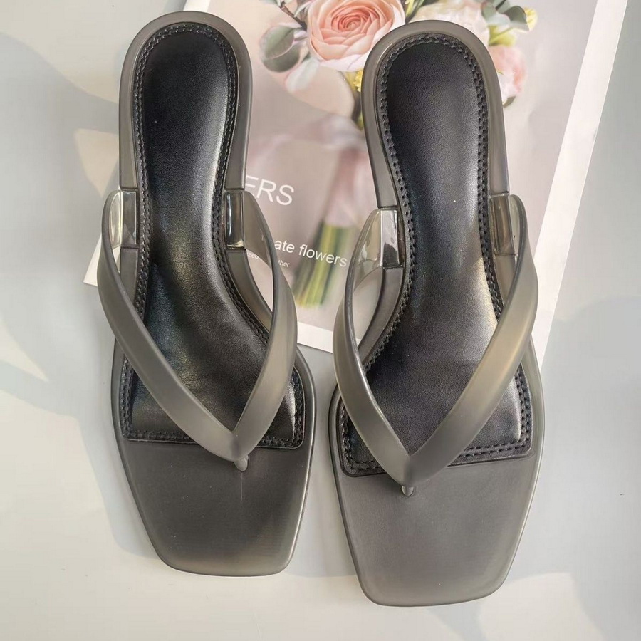 Корейские женские сандалии-стр – обзор и цена Square Toe Mule