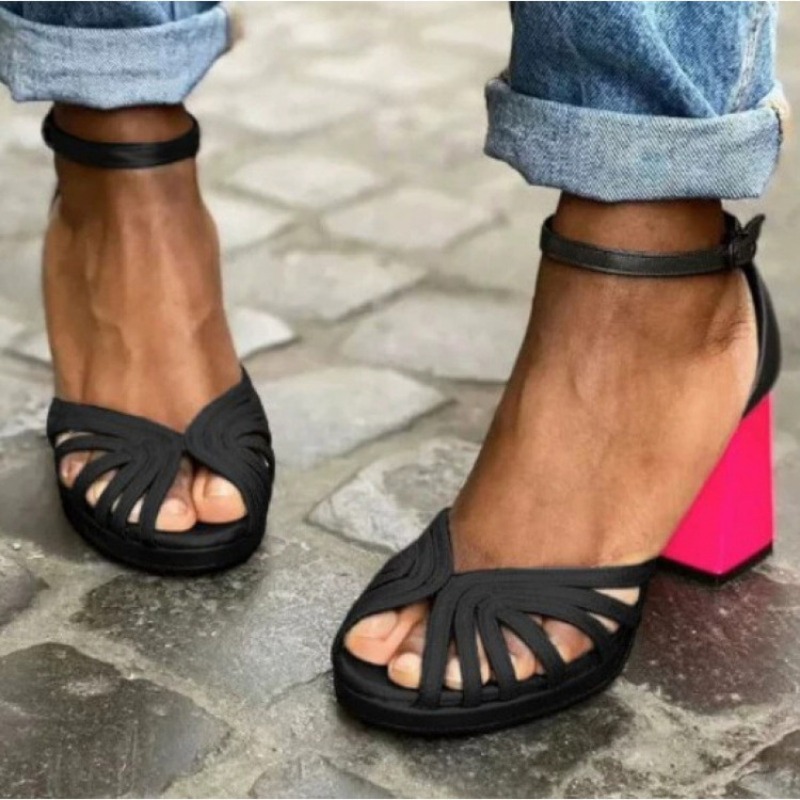 Новые летние женские босоножки – обзор и цена Square Toe Mule