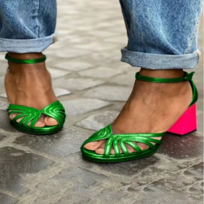 Новые летние женские босоножки – обзор и цена Square Toe Mule