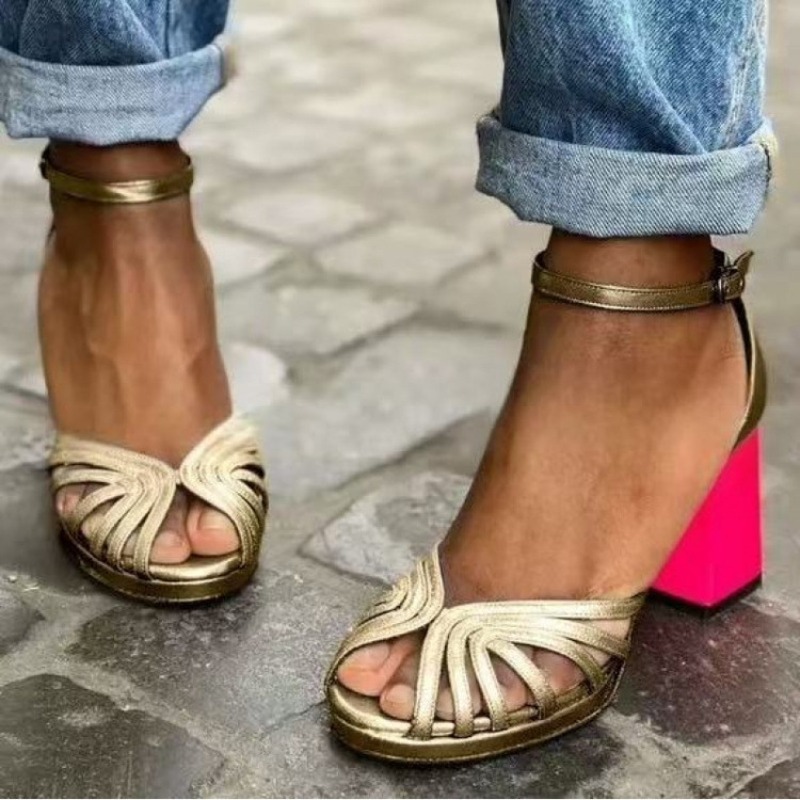 Новые летние женские босоножки – обзор и цена Square Toe Mule